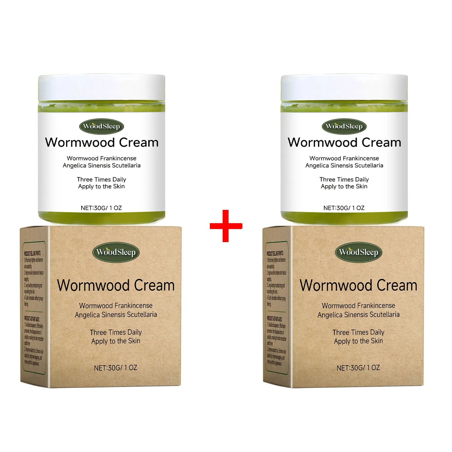 WOODSLEEP Body Firming Cream – Tightening & Moisturizing Lotion