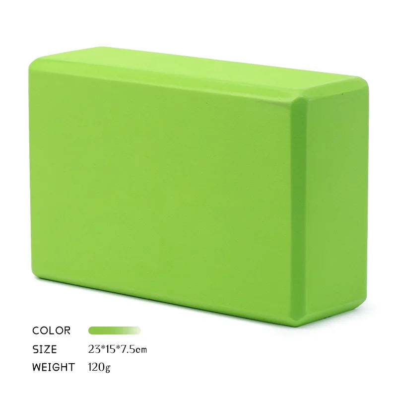 2-Pack EVA Foam Yoga Blocks – Non-Slip Pilates & Stretch Bricks