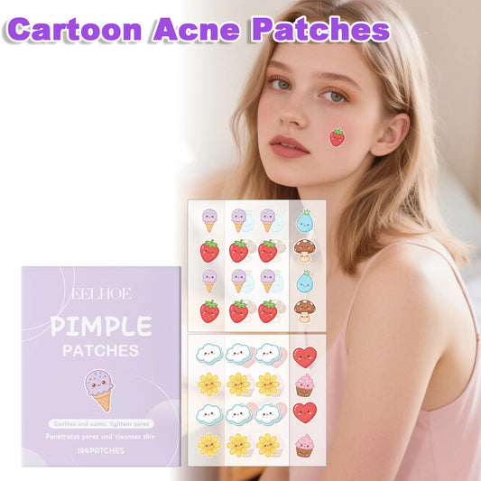 144pc Salicylic Acid Hydrocolloid Acne Patches – Invisible Pimple Peaceful Pleasures Health and Wellness