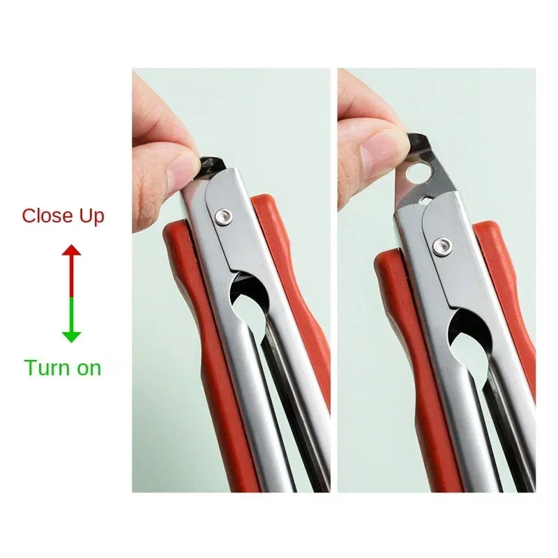 Silicone BBQ Tongs – Stainless Steel Kitchen Grill Tongs