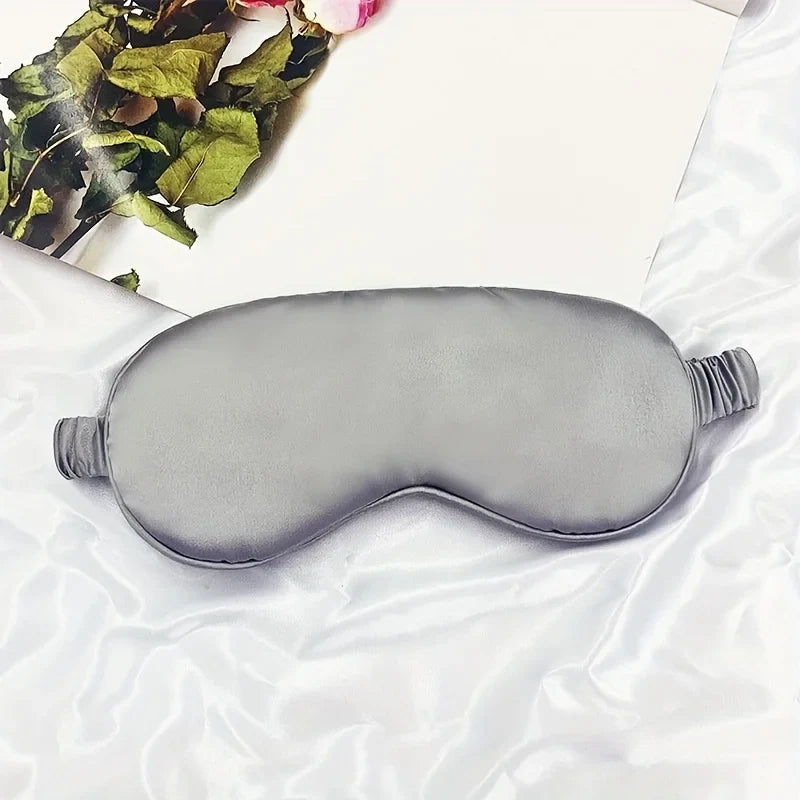 Double-Sided Silk Blackout Sleep Eye Mask | Travel Nap Mask