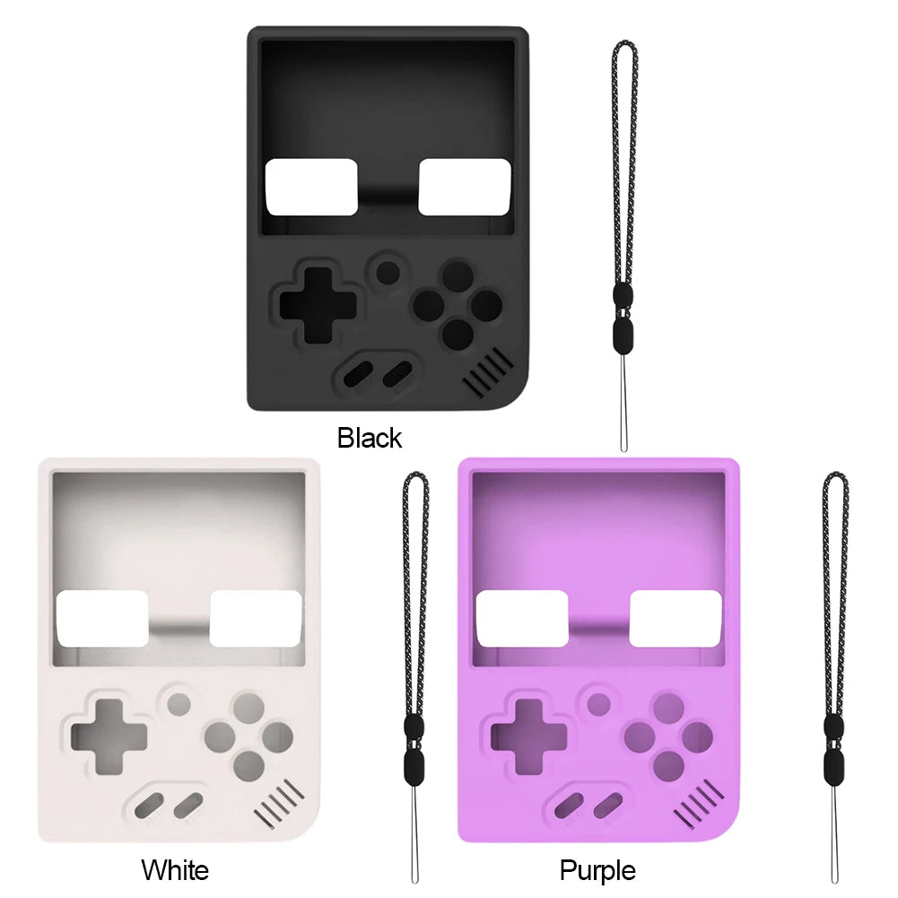 Silicone Shockproof Cover with Lanyard for MIYOO MINI Plus Peaceful Pleasures Health and Wellness