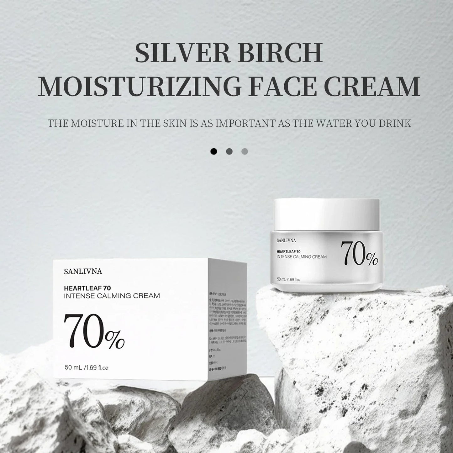 HEARTLEAF 70 Intense Soothing Moisturizing Cream – Dry Skin