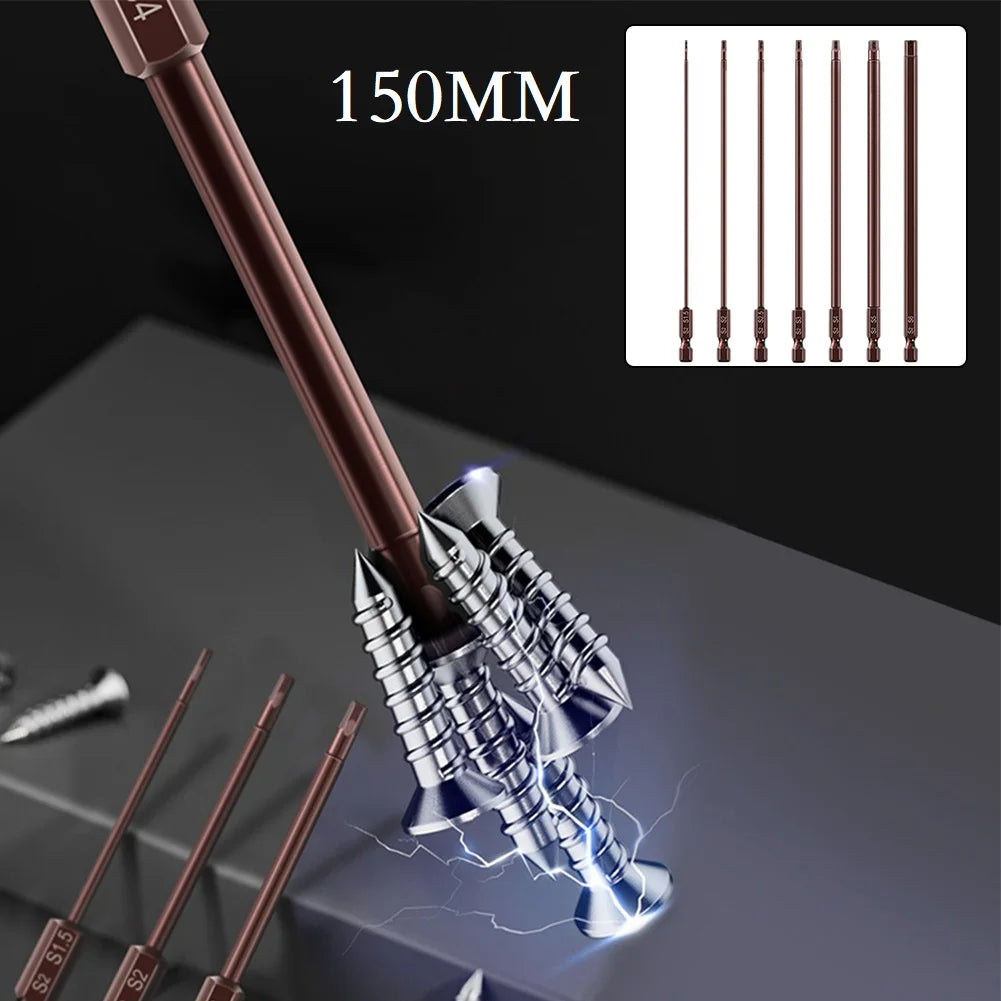 Hex Screwdriver Bits Alloy Steel Magnetic Head Screw Driver Wrench
