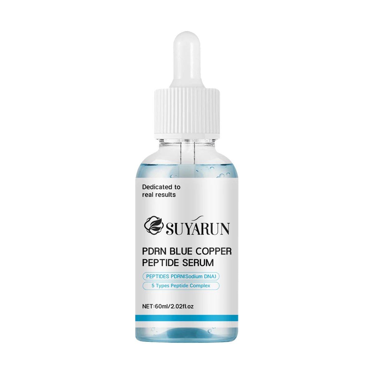 SUYARUN Blue Copper Peptide Serum - Anti-Aging Firming Moisturizer Face Skin Repair,Moisturizing and hydrating Essence. Peaceful Pleasures Health and Wellness 60ml