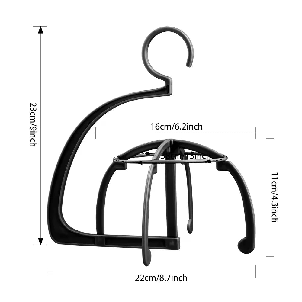 Hanging Wig Stand Holder for Lace Wigs & Hair Extensions