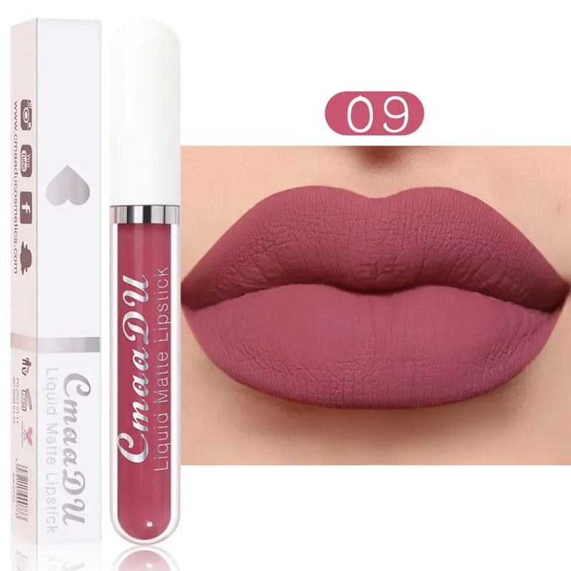 IFANYUO 6-Pc Matte Liquid Lipstick Set – Waterproof Velvet Lip Gloss