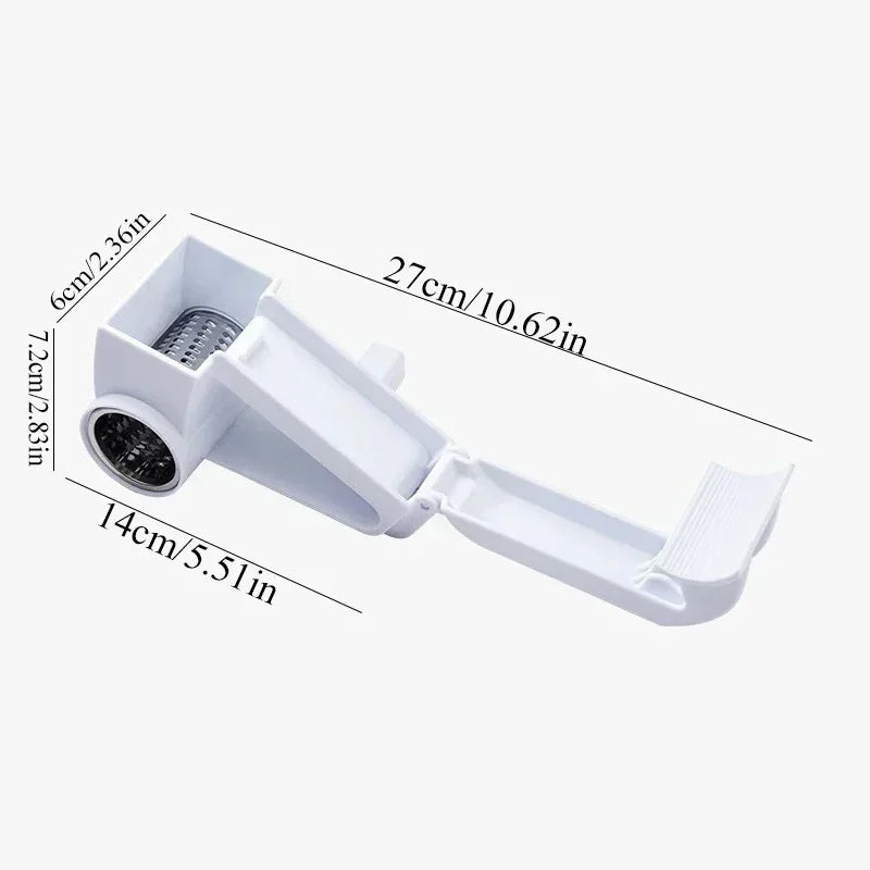 1 and 3 In 1 Kitchen Supplies Plastic Hand cranked rotating cheese planer creative cheese grater Multi functional cheese grater Peaceful Pleasures Health and Wellness