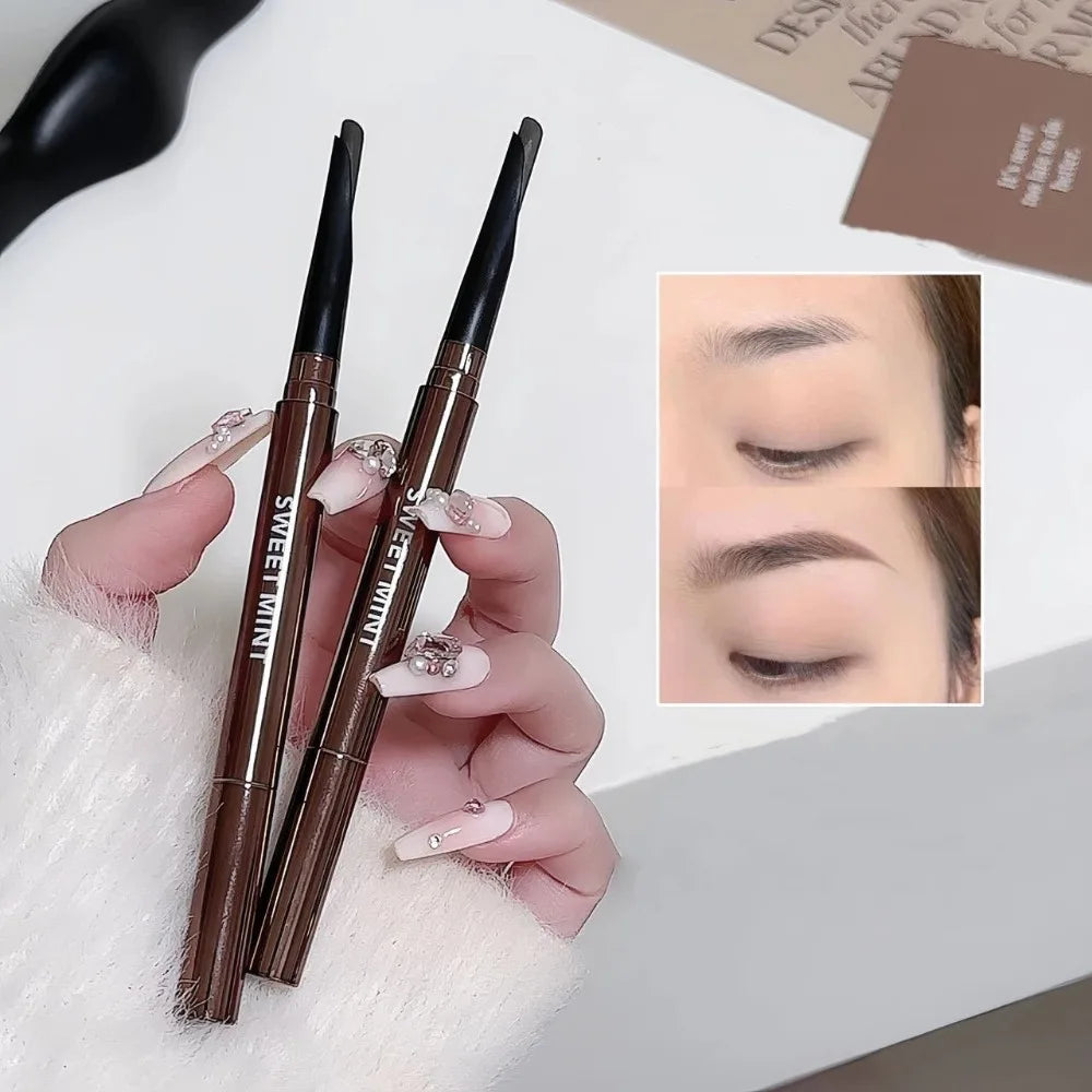 Double-Ended Waterproof Eyebrow Pencil – Ultra Fine & Long Lasting