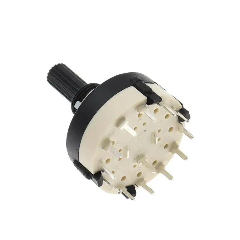 RS26 Rotary Band Selector Switch | 1–4 Pole, 3–12 Position PCB