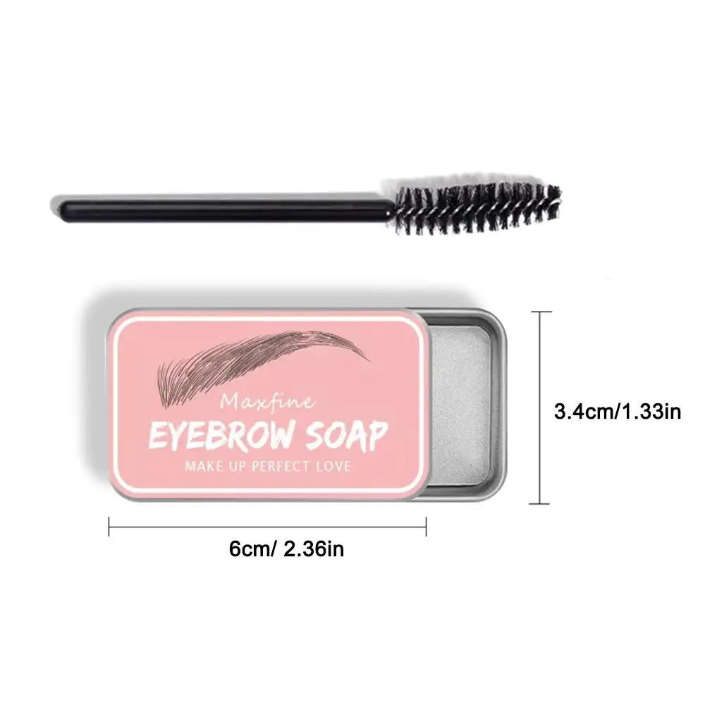 Transparent Eyebrow Styling Wax Soap | Long-Lasting Brow Gel Eyebrow Styling Wax Peaceful Pleasures Health and Wellness