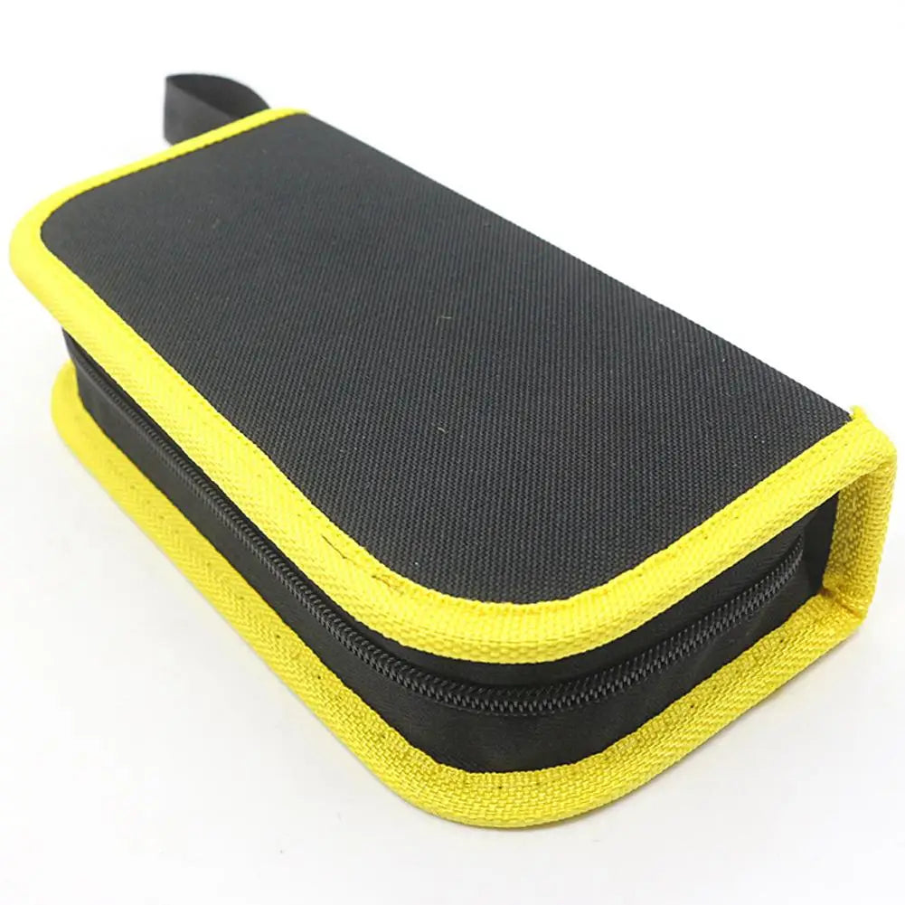 Hardwar Repair Tool Bag Portable Screwdriver Nails Organizer Oxford Canvas Storage Bag Wear-resistant Soldering Iron Pouch Case Peaceful Pleasures Health and Wellness