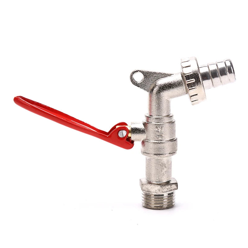 1/2 Inch Zinc Alloy Water Tap Lockable Faucet Garden Hose Faucet with Lock Peaceful Pleasures Health and Wellness