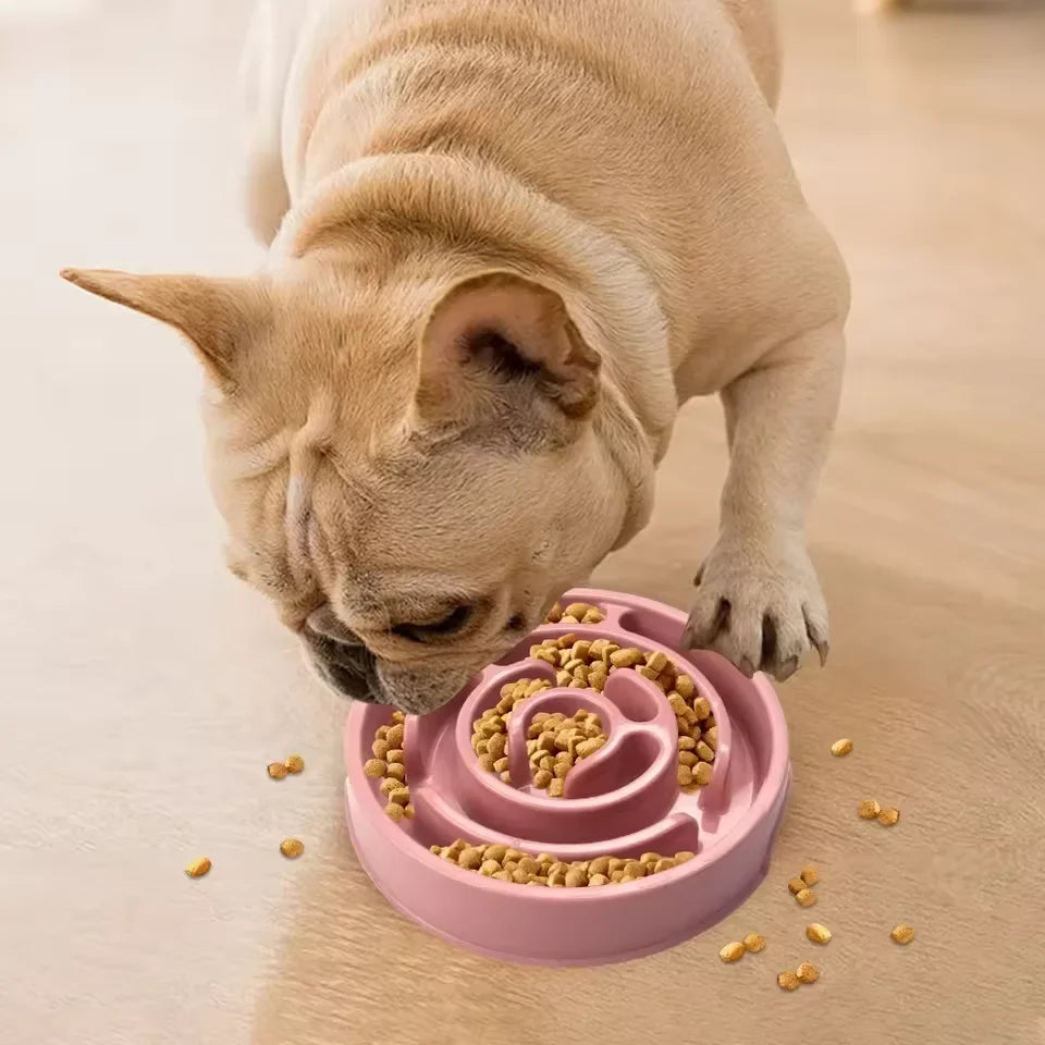 Slow Feeder Maze Tray for Cats & Dogs | Anti-Gulp Lick Mat