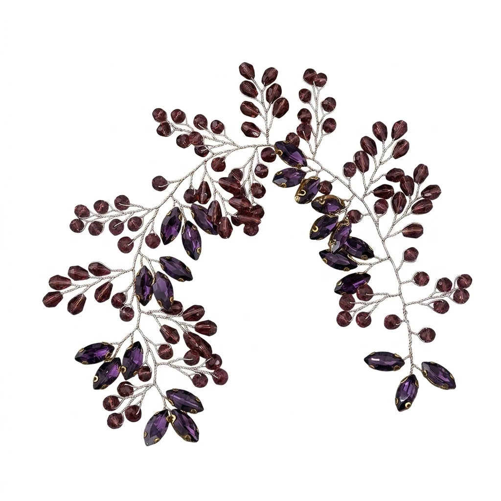 Crystal Bridal Hairpiece Elegant Wedding Headpiece For Women With Alloy Rhinestone Design Peaceful Pleasures Health and Wellness Coffee