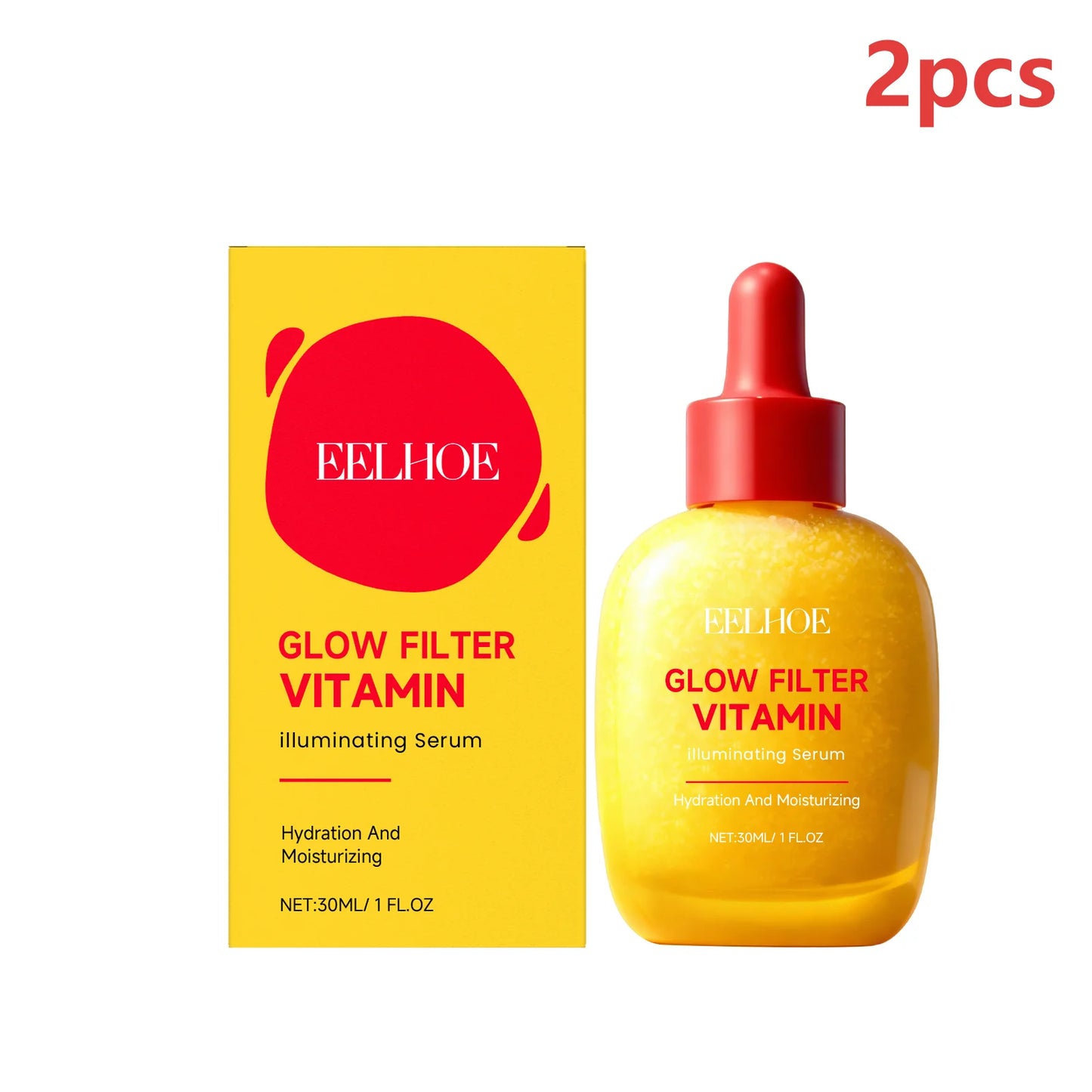 EELHOE Cherry Vitamin C Face Serum – Glow & Hydration 30ml