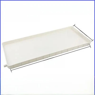 Rectangular Plastic Drainage Tray for Long Narrow Flower Pots