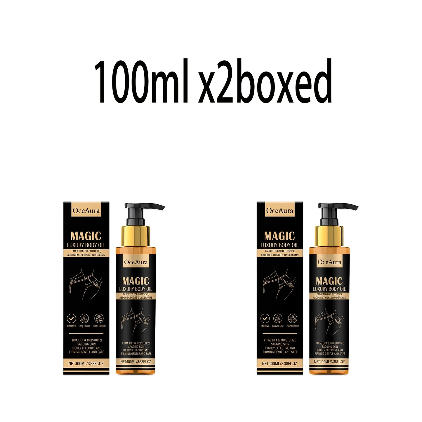 OceAura Firming Body Oil – Moisturizing, Smoothing & Brightening