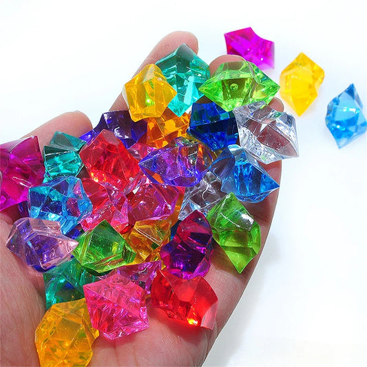 Acrylic Crystal Gems – Aquarium, Vase Filler & Decor (100/200pcs) Decorative Gem Stones Peaceful Pleasures Health and Wellness