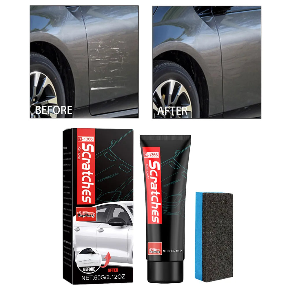 Car Scratch Remover Paste Instant Erase Car Scratches Car Scratch Remover For Deep Scratches Car Scratch Remover For Scuffs Peaceful Pleasures Health and Wellness