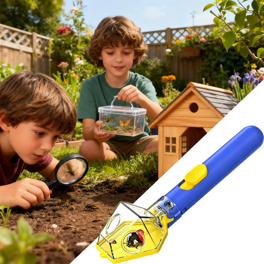 Kids Insect Catcher Bug Observer Toy with Magnifier Lens Bug Catcher Toy Oasis Select