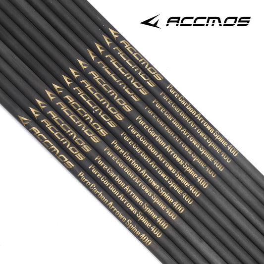 12 Arrow Shaft Pure Carbon ID Spine 300 400 500 600 700 800 1000 1300 Peaceful Pleasures Health and Wellness 32in sp700 24pc