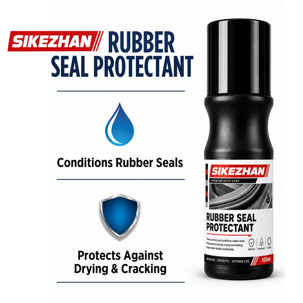 Car Rubber Seal Protectant, Windows & Weatherstrips, Restores Conditions Seals, Prevents Cracking, UV Protection Peaceful Pleasures Health and Wellness