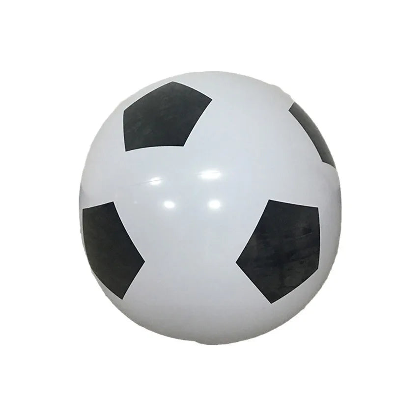 Inflatable Big Soccer Party Balloons Outdoor Toys Beach Balls Toy Balls Activity Props Kindergarten Game Sports Entertainment Peaceful Pleasures Health and Wellness football 80cm