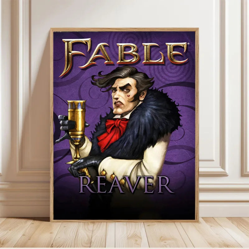 Fable ARPG Game Series Canvas Wall Art Poster | Unframed Print