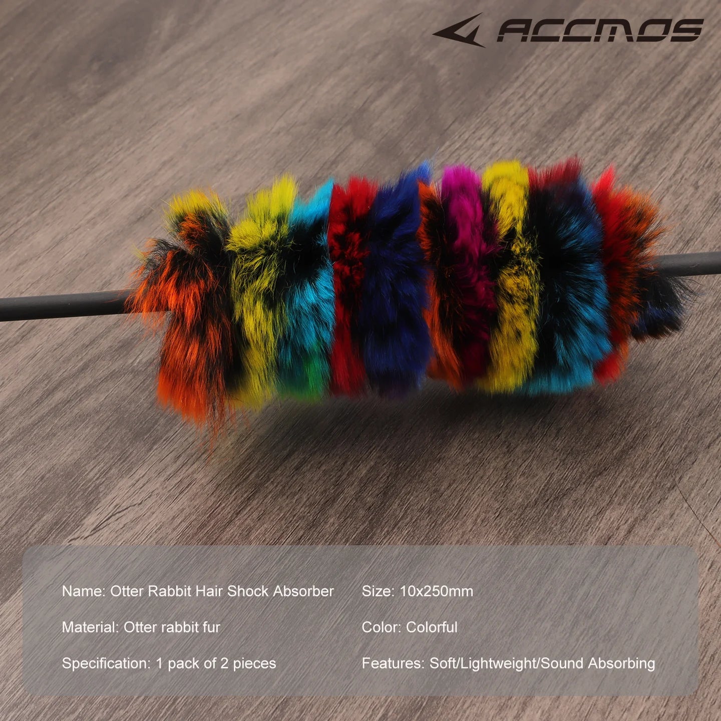 Soft Fur Hair Bow String Stabilizer Damper Archery Hunting Vibration