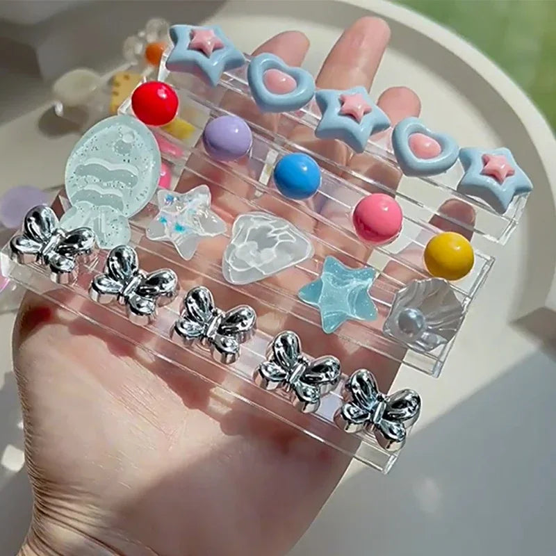 Cartoon Nail Brush Holder Stand Salon Pen Rack Accessoire Brushes For Manicure Tool Nail Art Brush Holder Carrier Storage Peaceful Pleasures Health and Wellness