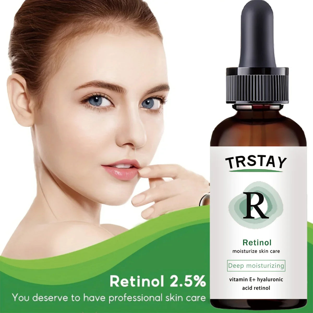 TRSTAY Retinol 2.5% Facial Serum – Professional Skin Care