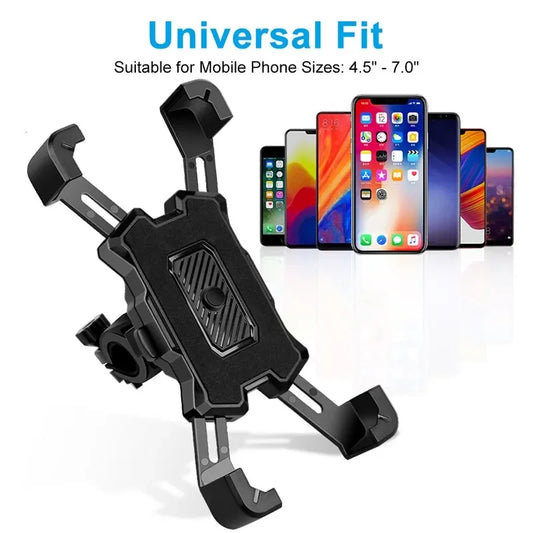 360° Bike Phone Holder Mount for MTB, Motorcycle & E-Bike Bike Phone Mount Peaceful Pleasures Health and Wellness