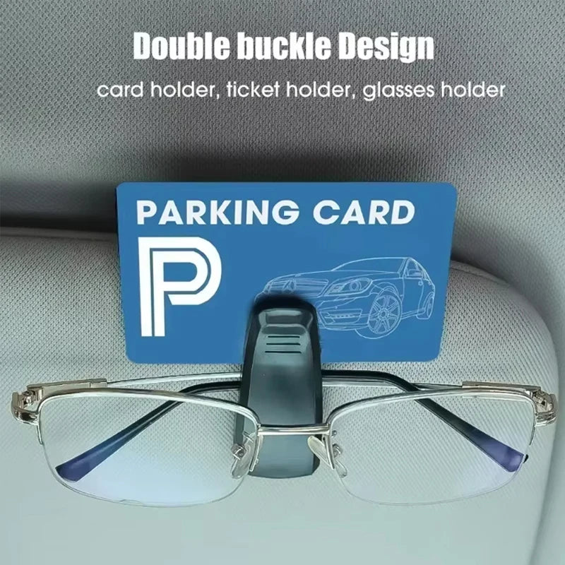 Universal Car Auto Sun Visor Glasses Box Sunglasses Clip Card Ticket