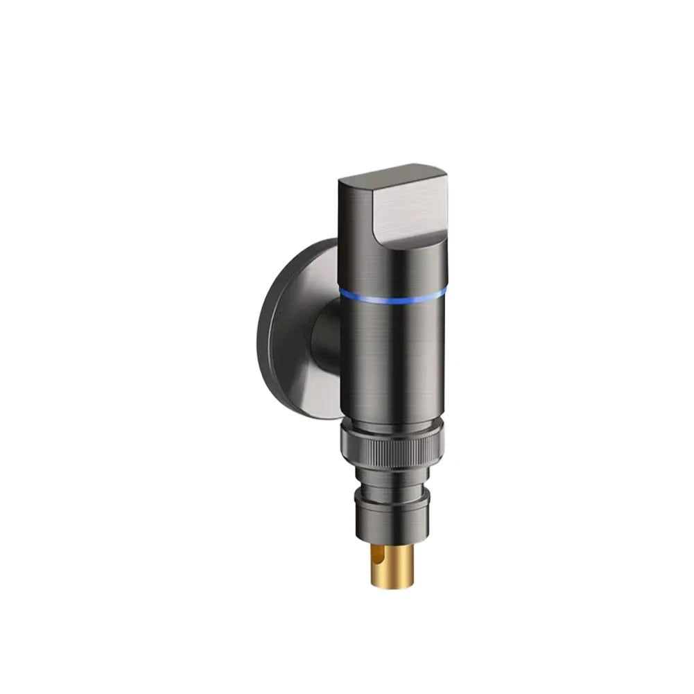 G1/2 Stainless Steel Washing Machine Water Stop Angle Valve
