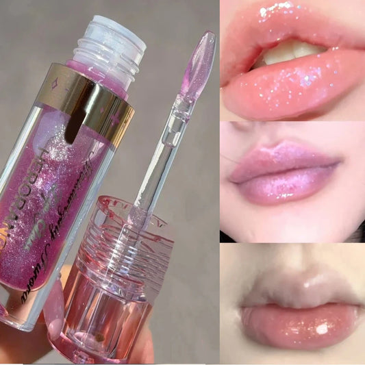 Glitter Lip Gloss – Shimmery Moisturizing Plumping Lip Glaze Glitter Lip Gloss Peaceful Pleasures Health and Wellness