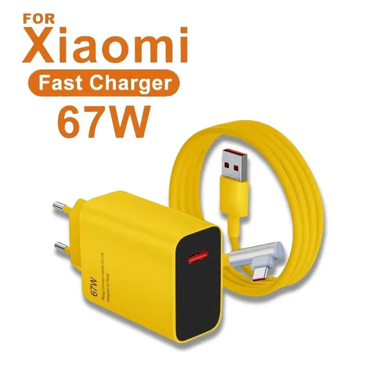 67W USB-C Fast Charger for Xiaomi Redmi – QC3.0 Adapter USB-C Fast Charger Peaceful Pleasures Health and Wellness