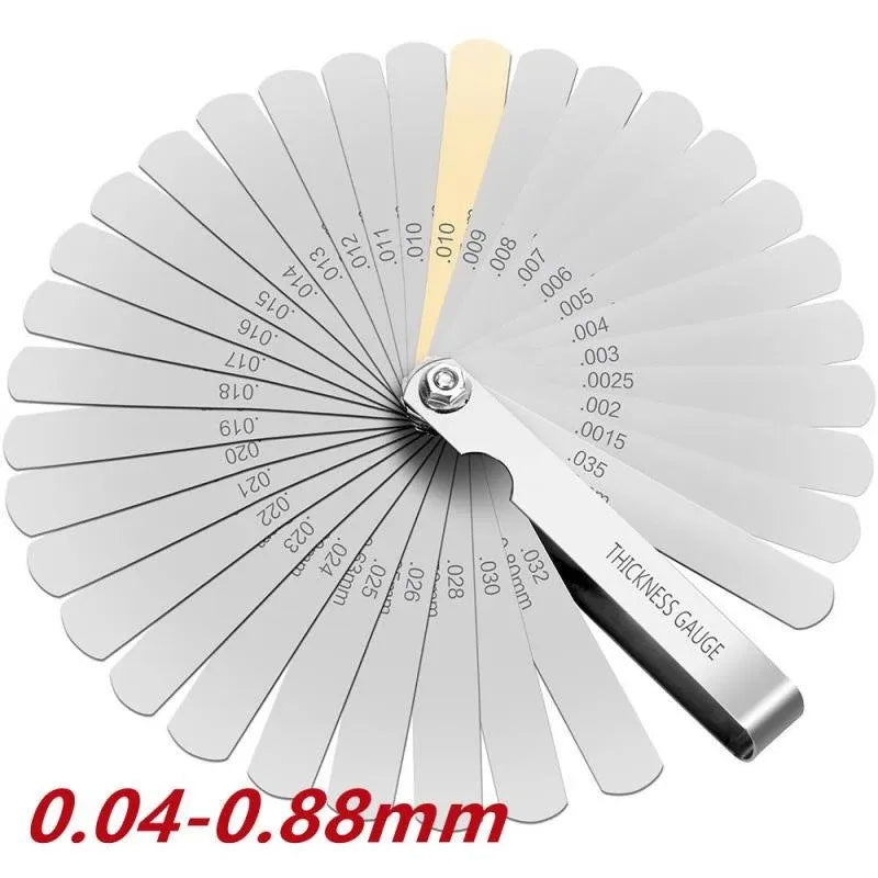 Feeler Gauge Portable Durable Various Specifications Arc Stainless