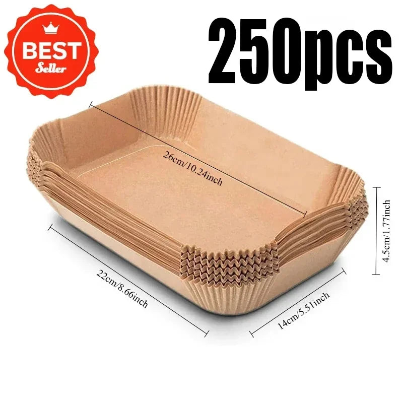 Disposable Air Fryer Parchment Liners | Non-Stick Baking Paper
