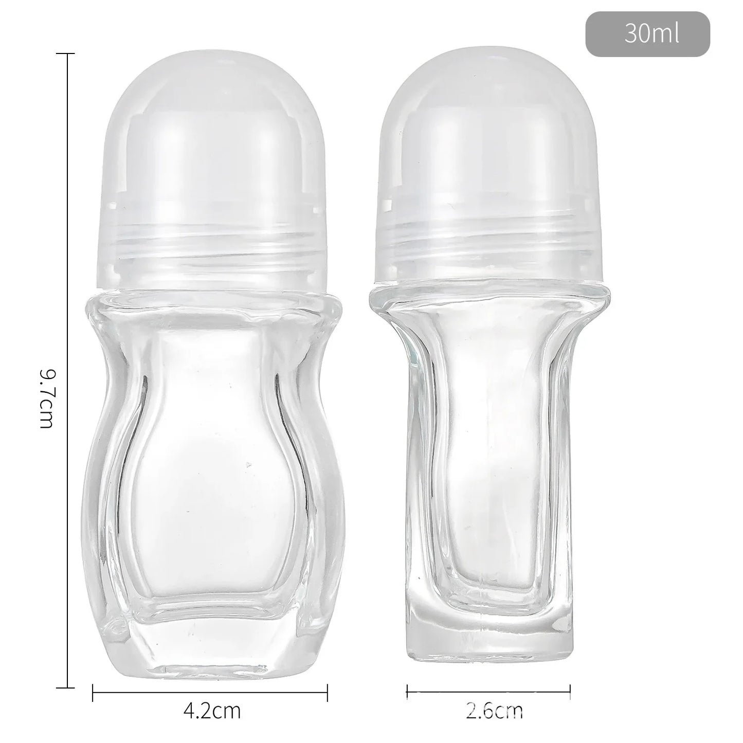 Glass Roll-On Bottle | Refillable 30ml & 50ml Travel Perfume Vial