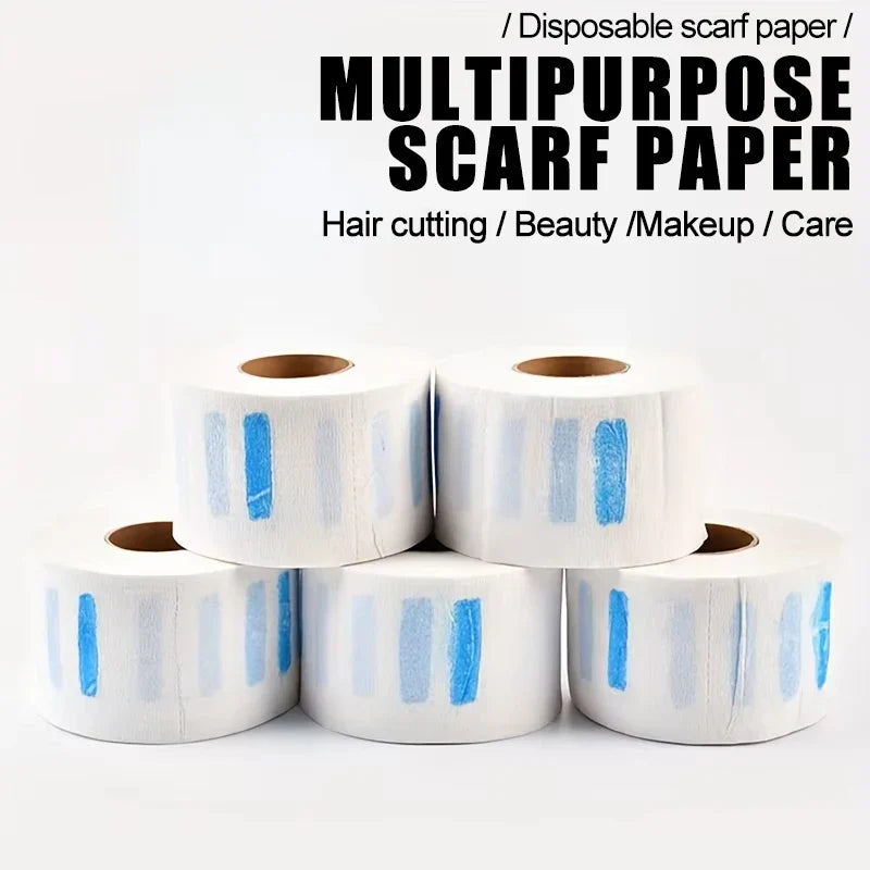 Professional Disposable Neck Paper Roll – Salon Barber Strip