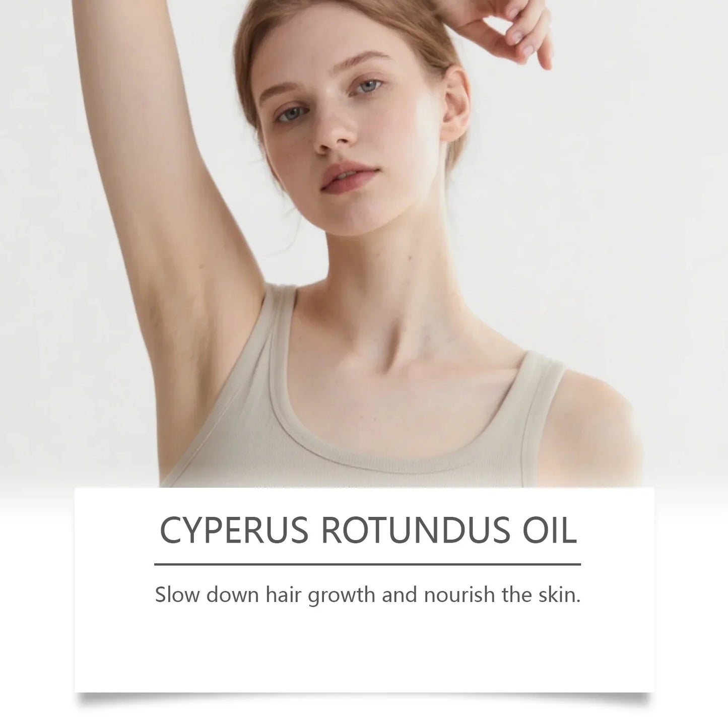 OceAura Cyperus Rotundus After-Shave Hair Growth Inhibitor Oil