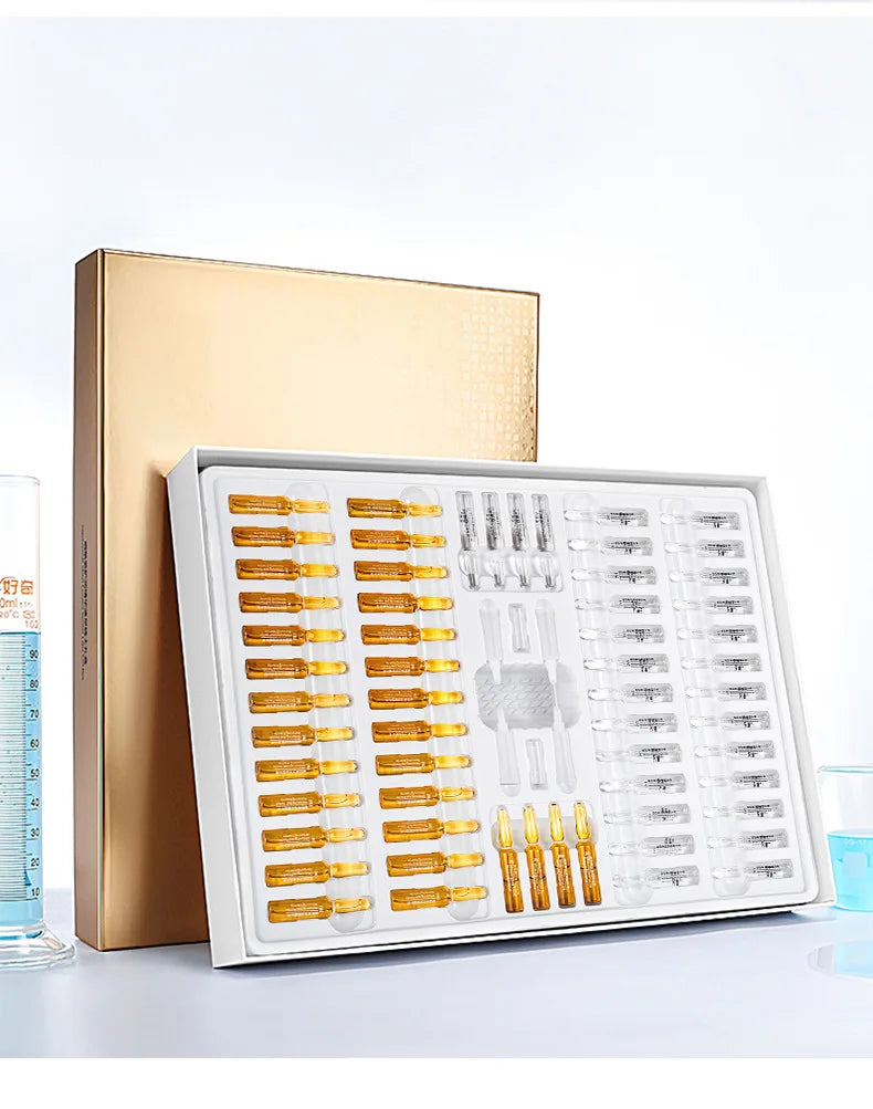 60-Piece Nicotinamide & Hyaluronic Acid Face Serum Set