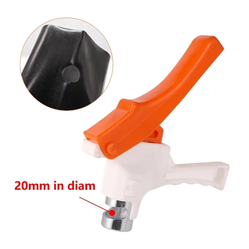 16/20/25mm Drip Tape Puncher Agriculture Orchard Irrigation Pipe Grip Style PE Pipe Puncher Garden Water Connectors Convenient Peaceful Pleasures Health and Wellness 20mm