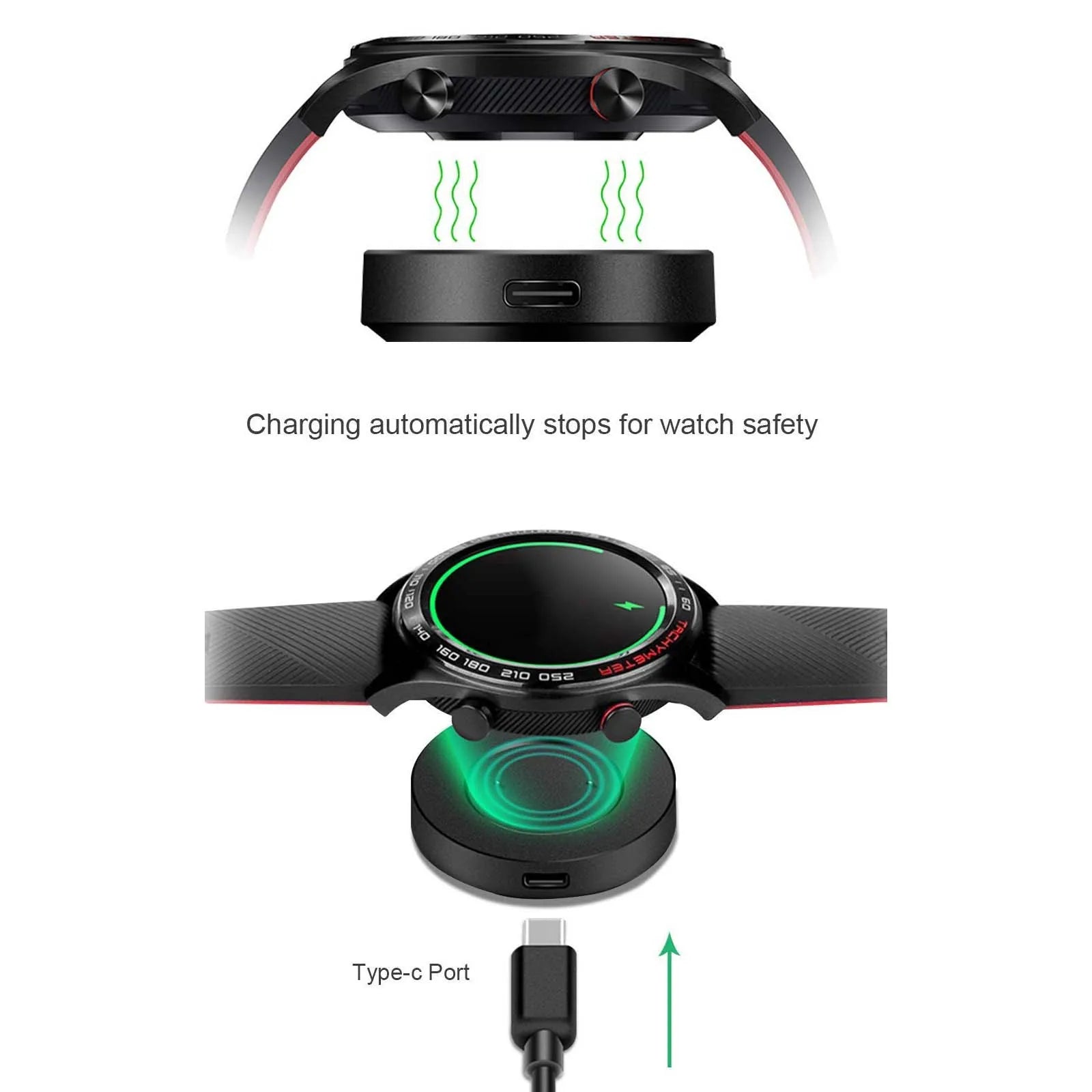 Magnetic USB Charger for Huawei Watch GT GT2 & Honor Magic Watch 2 Peaceful Pleasures Health and Wellness