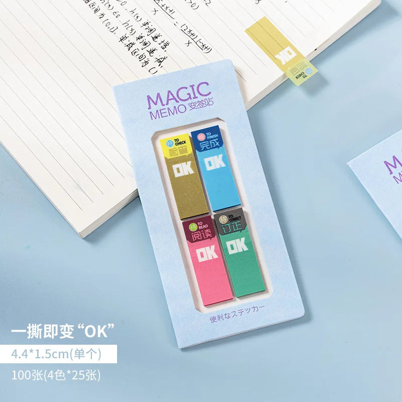 Self-adhesive Index Stickers Peelable Waterproof