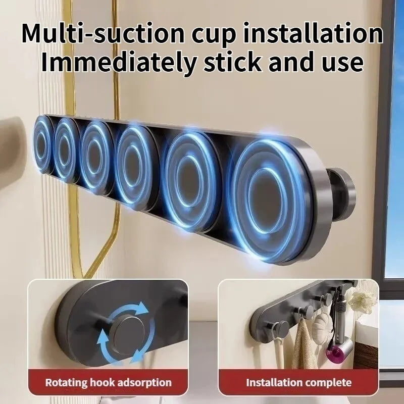 No-Drill Suction Cup Wall Hook | Aluminum Hook for Bath & Kitchen