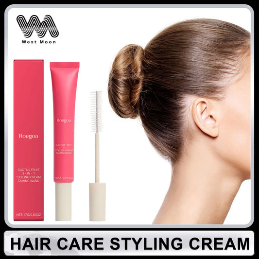 HOEGOA 3-in-1 Hair Styling Cream – Frizz Control & Volume Hair Styling Cream Oasis Select
