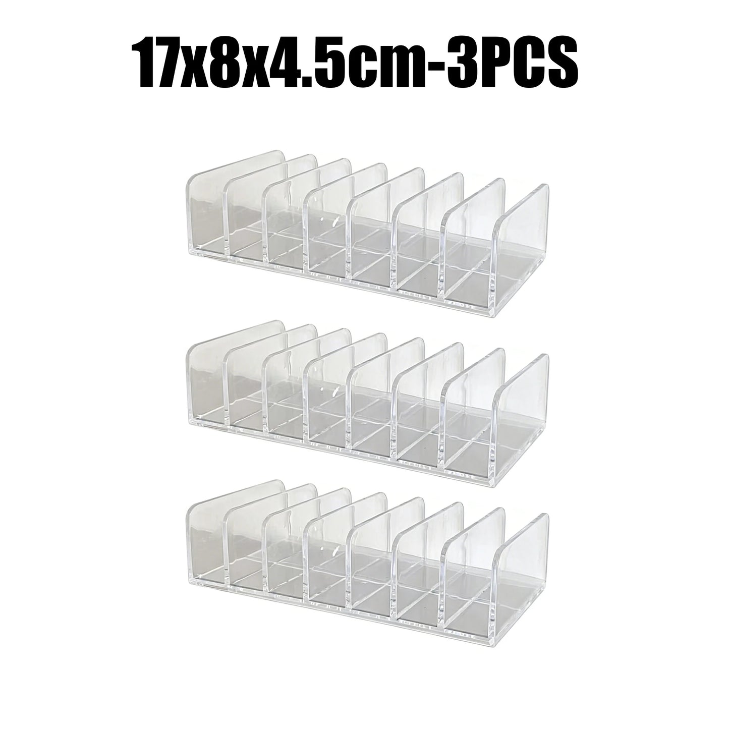 Acrylic Cosmetics Organizer – Lipstick & Skincare Storage Rack