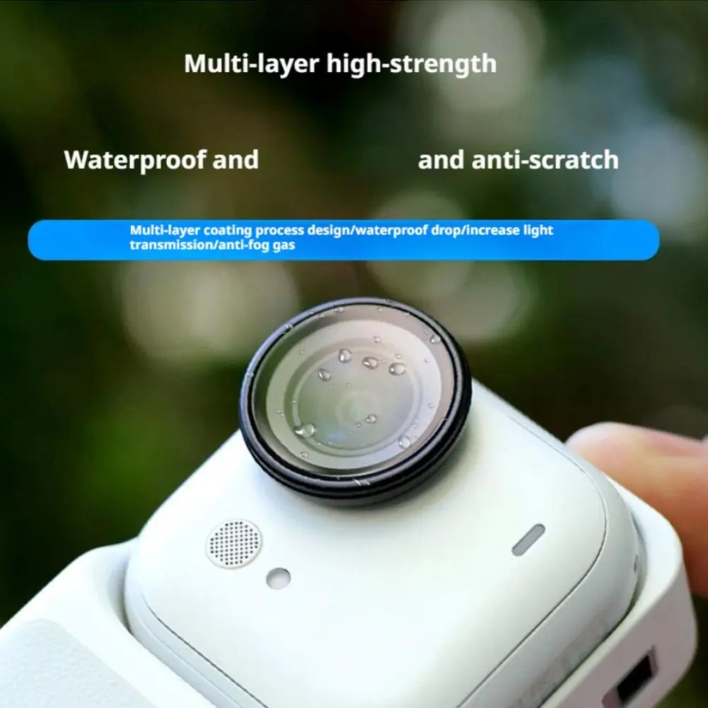 For Insta360 GO Ultra Lens Protector Glass Lens Cap Action Lens Protector Scratch-Resistant Camera Lens Cover Peaceful Pleasures Health and Wellness